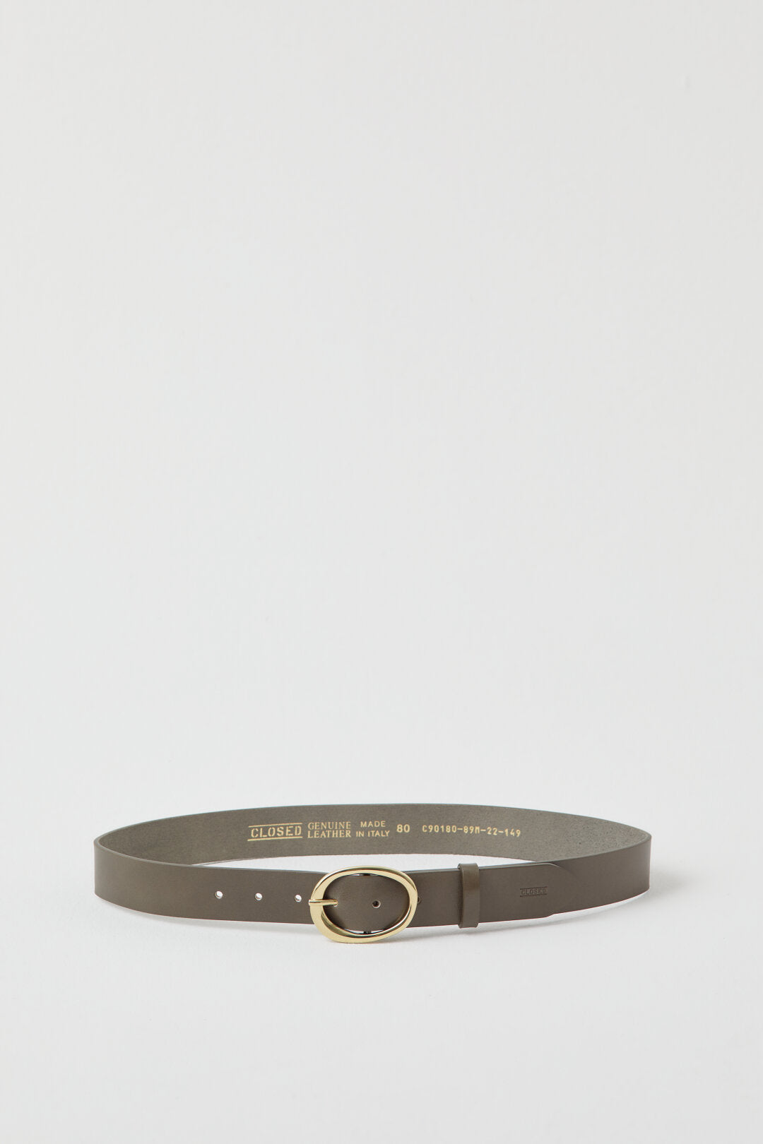 CLOSED Belt with Pin Buckle - Grey Marble