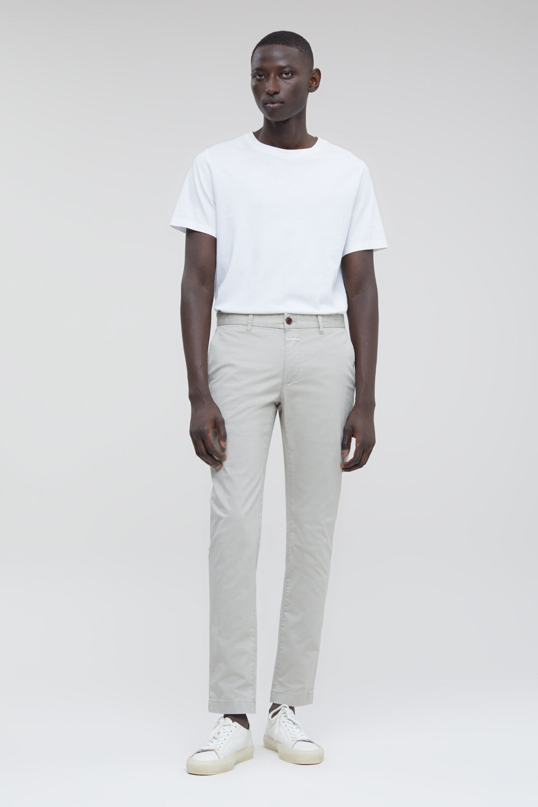 Closed Clifton Slim Chino - flint grey
