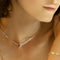Otiumberg Silver Love Link Necklace Sterling Silver
