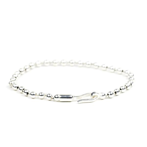 Caputo  & Co. Bali Bead Chain Bracelet Sterling Silver