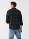 Faherty Legend™ Sweater Shirt - Navy Olive Buffalo