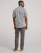 Short-Sleeve Knit Seasons Shirt - Navy Avellanas Print