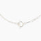 Otiumberg Silver Love Link Necklace Sterling Silver