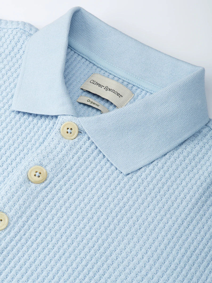 Tabley Polo Shirt - morval sky blue