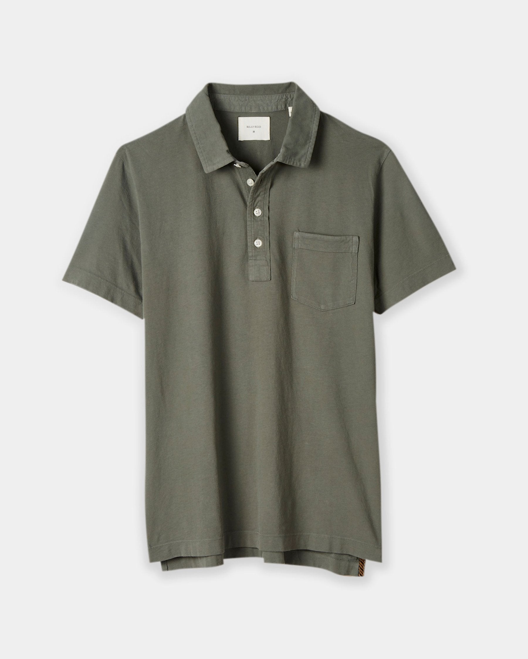 Billy Reid Pensacola Polo - Washed Grey