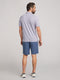 Movement™ Short-Sleeve Polo Horizon Line Stripe