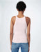 Ribbed Tank  - Pink