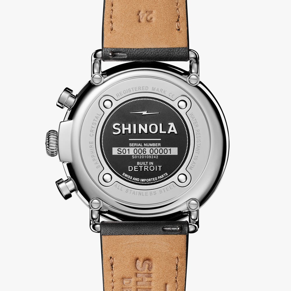 Shinola The Runwell Chrono 47MM - Black