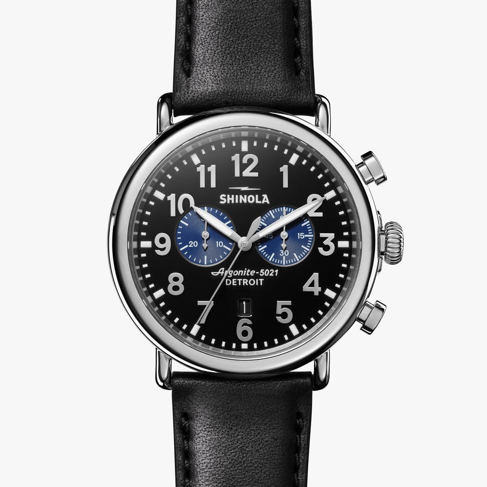 Shinola The Runwell Chrono 47MM - Black
