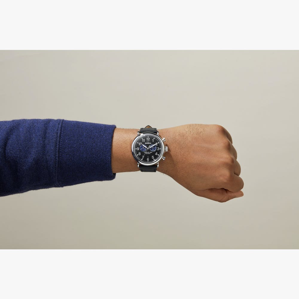 Shinola The Runwell Chrono 47MM - Black