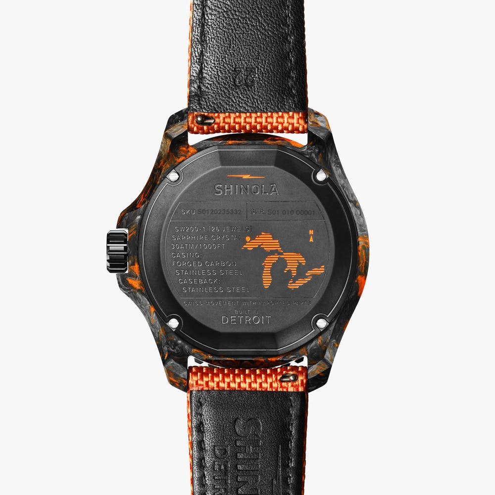 Shinola Forged Carbon Monster Automatic 45MM