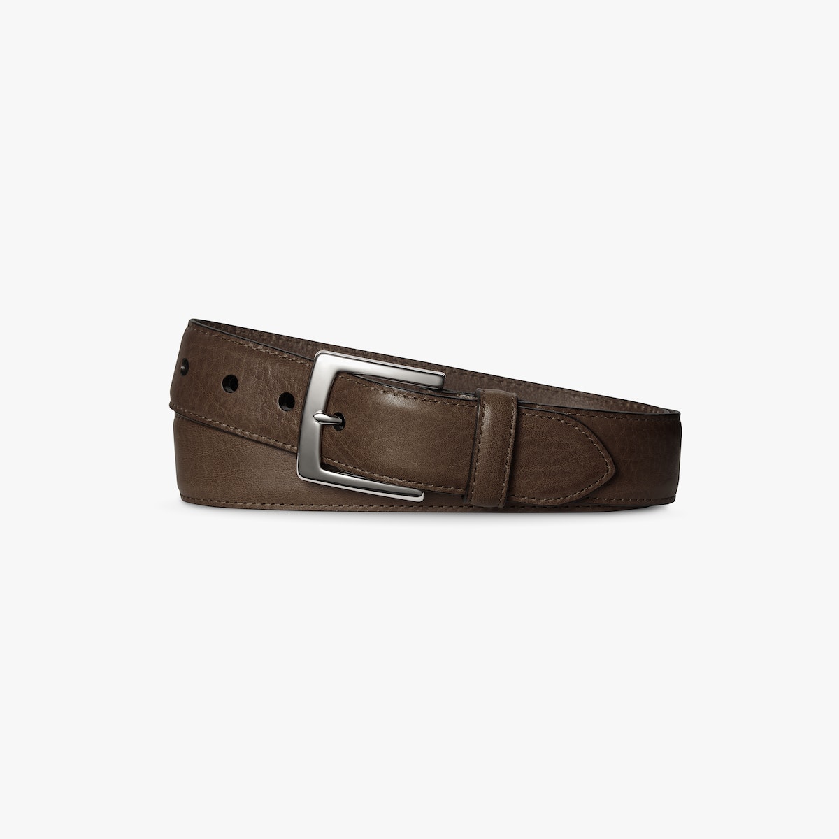 Shinola 1 1/2' Bedrock Belt Signature Ss - Dark Brown