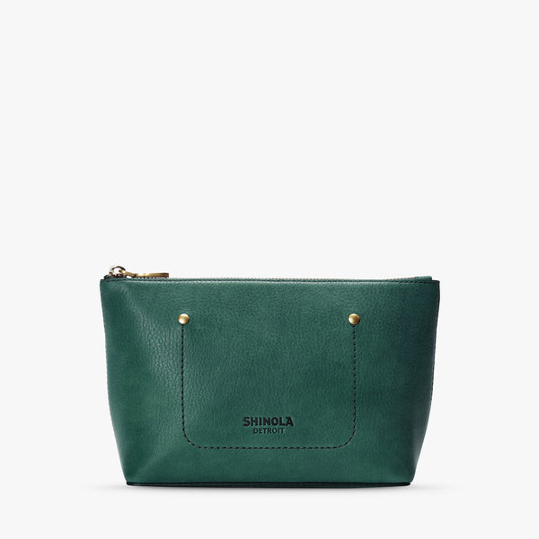 Shinola The Pocket Cosmetic Case  - Leaf