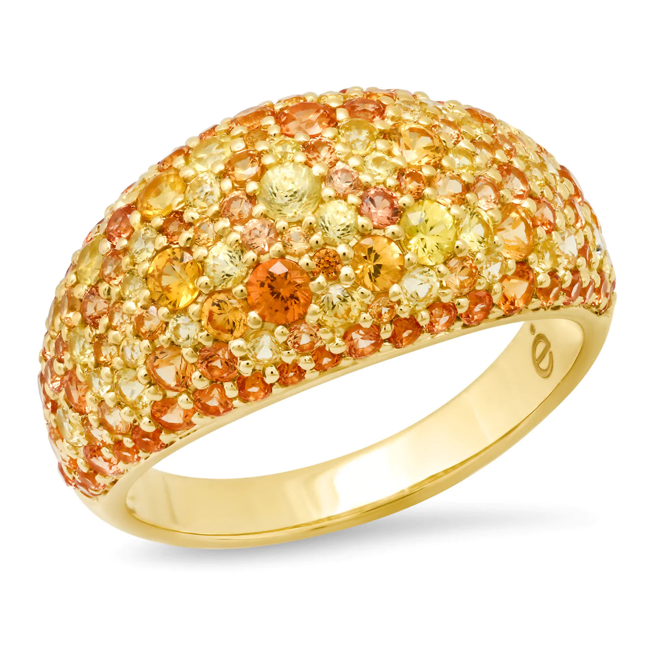 Eriness Ombré Sunburst Cocktail Ring
