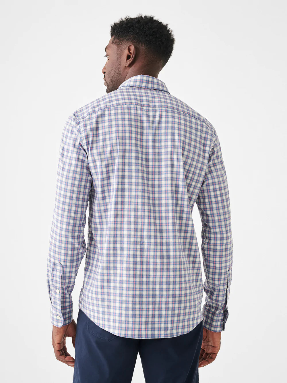 Faherty The Movement™ Shirt - Cherry Hill Plaid