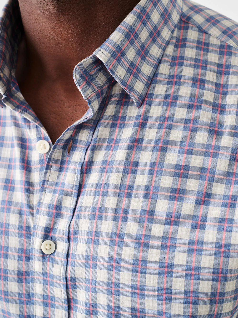 Faherty The Movement™ Shirt - Cherry Hill Plaid