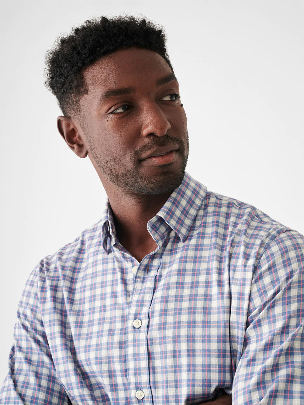 Faherty The Movement™ Shirt - Cherry Hill Plaid