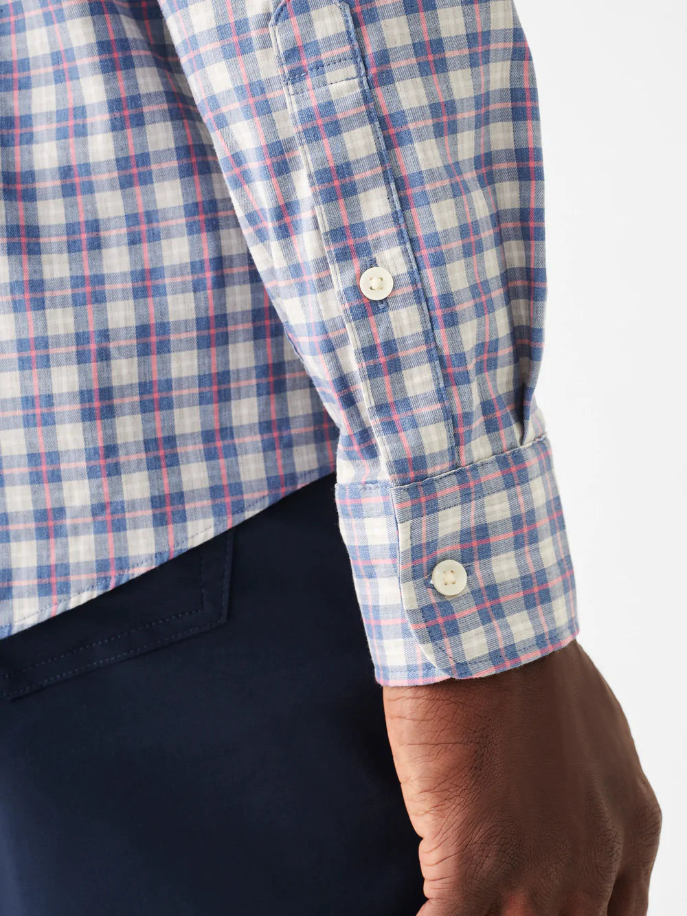 Faherty The Movement™ Shirt - Cherry Hill Plaid
