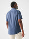 Faherty Movement™ Short-Sleeve Shirt - Navy Dusk Diamond Print