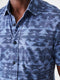 Faherty Doug Good Feather Short-Sleeve Knit Seasons Shirt (Single Pocket) - Six Rivers Sky
