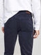 Stretch Corduroy 5-Pocket  - Faded Navy. - TS