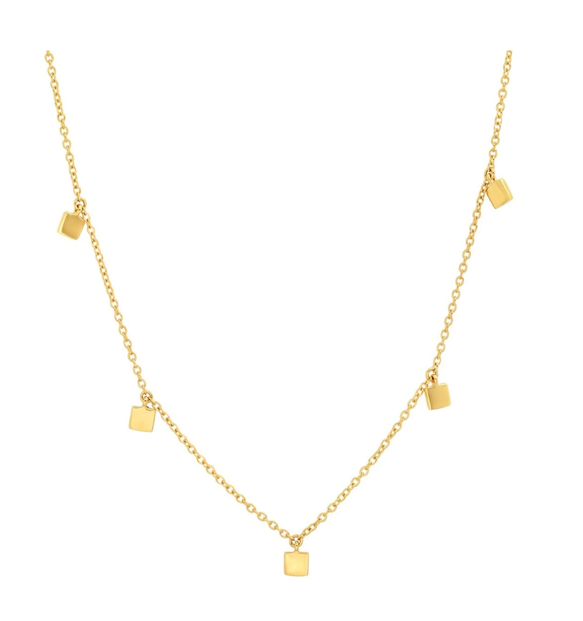 Eriness Mini Square Necklace