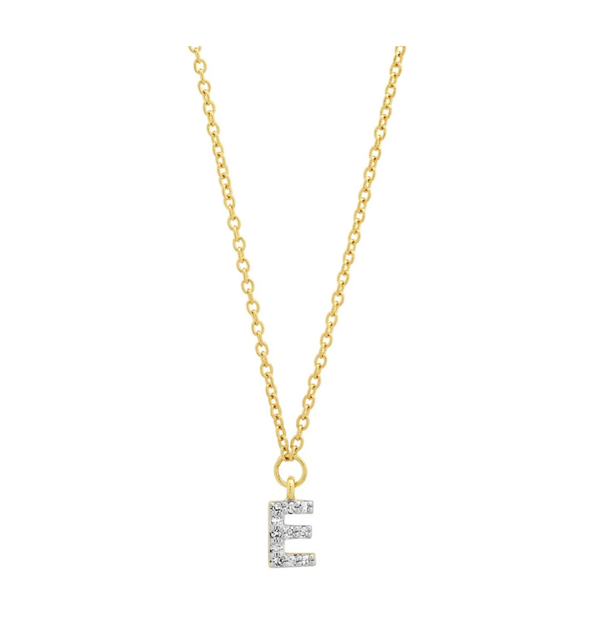 Eriness Diamond Mini Initial Choker