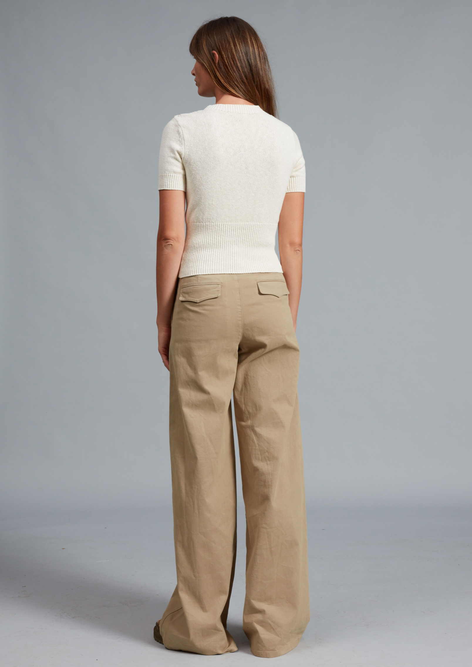 Rag & Bone Adrienne Short Sleeve - Ivory