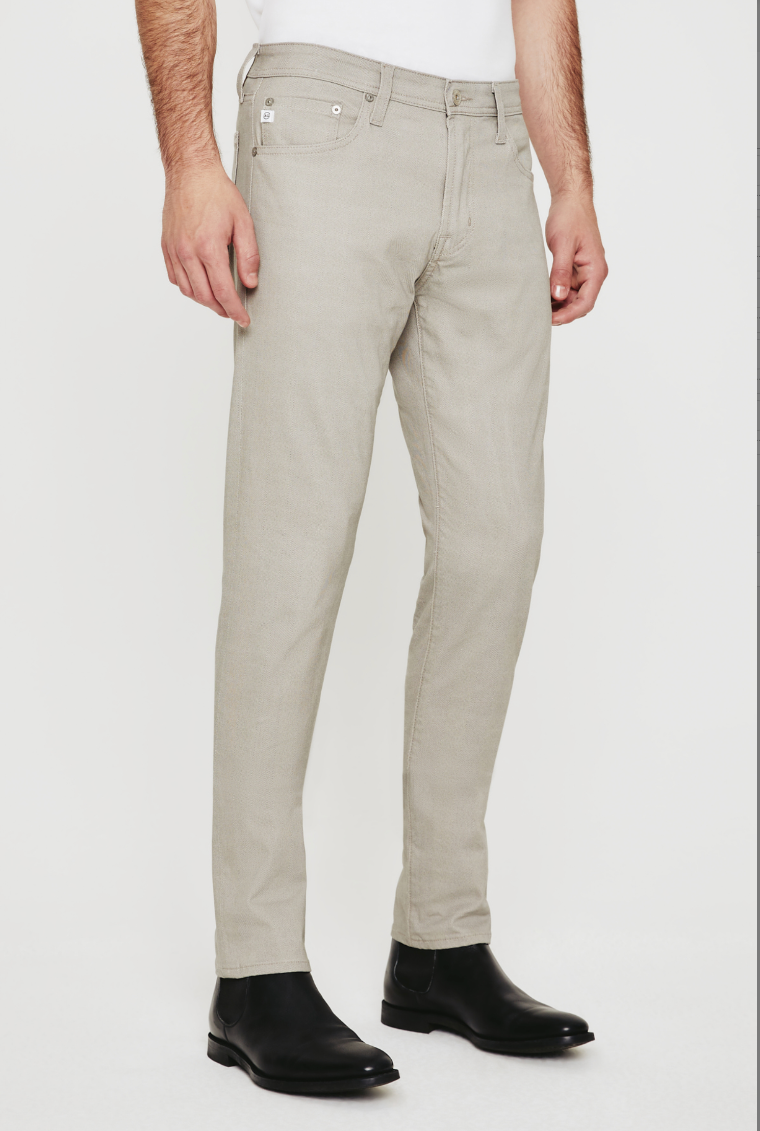 AG Tellis Sueded Sateen - Culver Taupe Multi