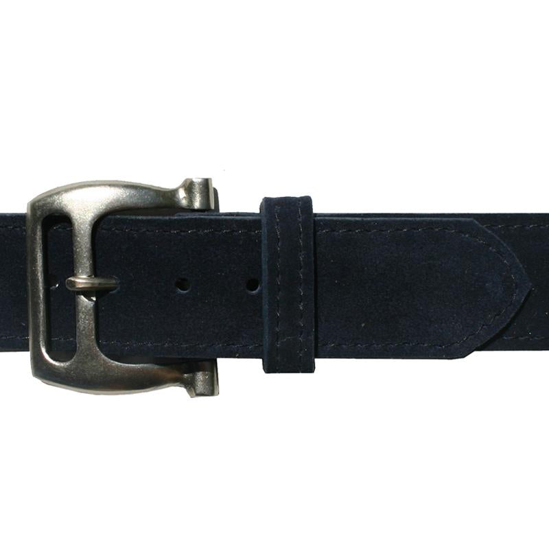 Kim Whtie Slotted Buckle Belt