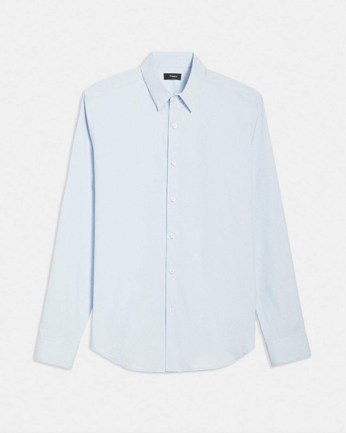 Theory Sylvain Shirt in Good Cotton - Olympic