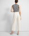 Belted Cropped Pant In Crepe