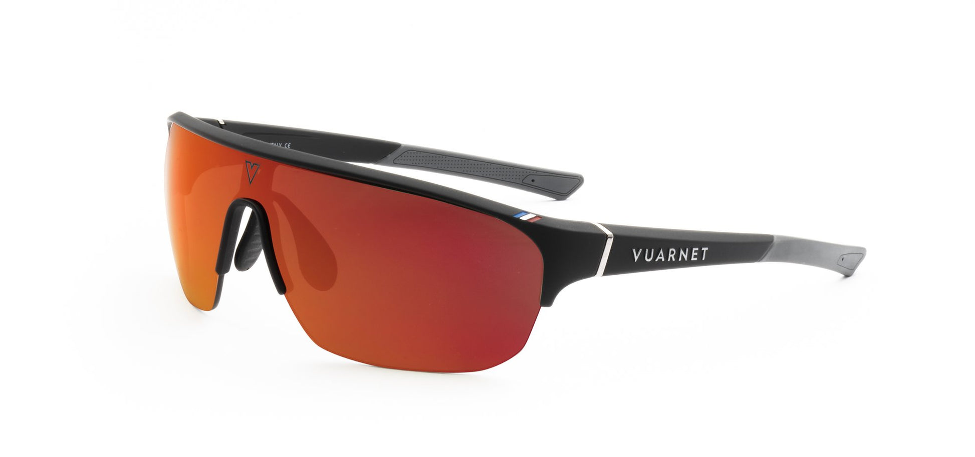 Vuarnet Racing 2006 180° X-Large  - Matt Black/ Red