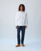 White Linen/ Cotton Shirt White