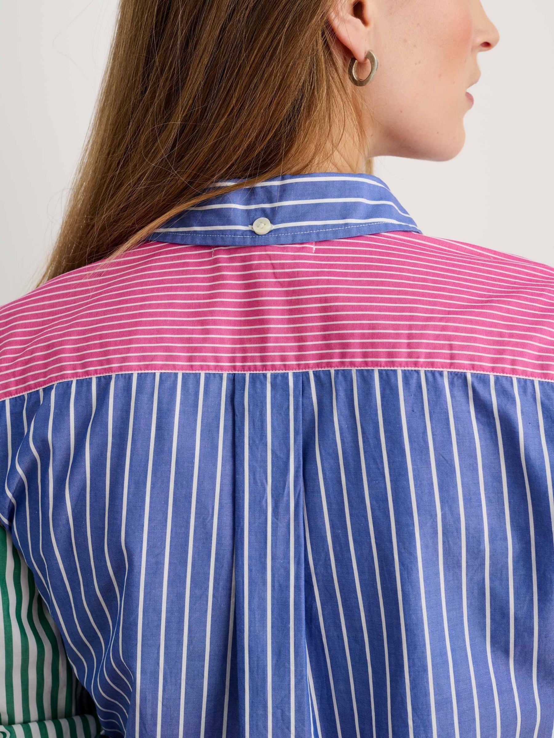 Alex Mill Wyatt Shirt in Mixed Stripe