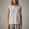 James Perse Crepe Jersey Muscle Crew  - White