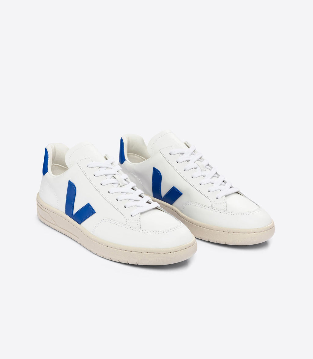 Veja Men's V-12 Leather White Paros