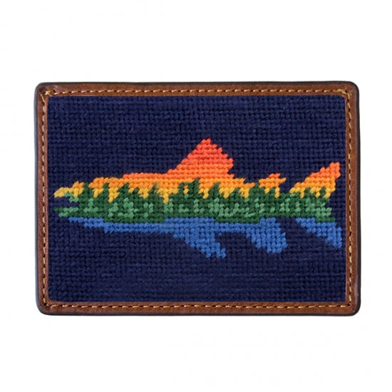 Smathers & Branson Credit Card Wallet - Lake Trout