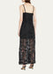 Alexis Bronze Lace Maxi Dress - Black