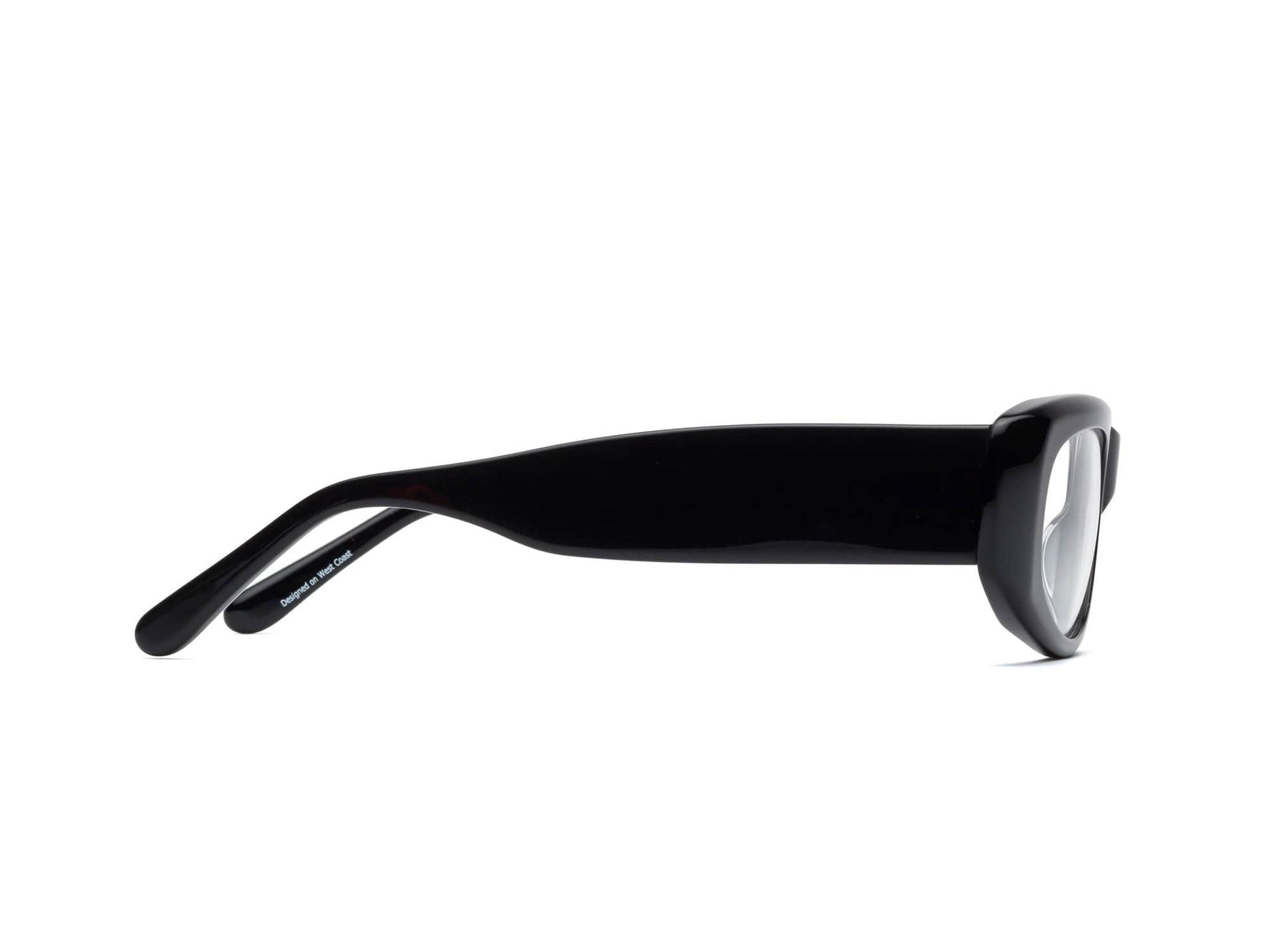 LOU LOU Reading Glasses - Gloss Black