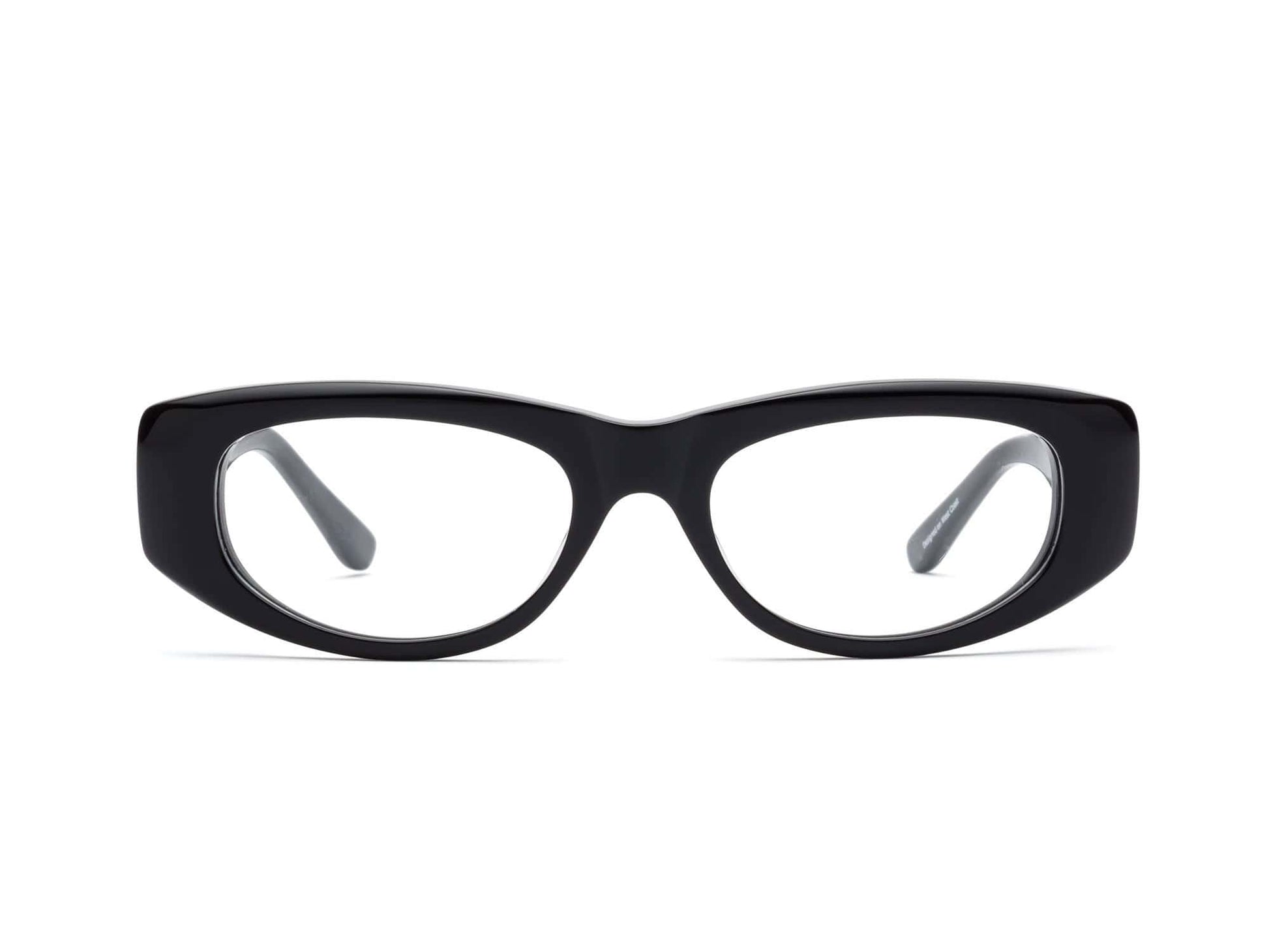 LOU LOU Reading Glasses - Gloss Black