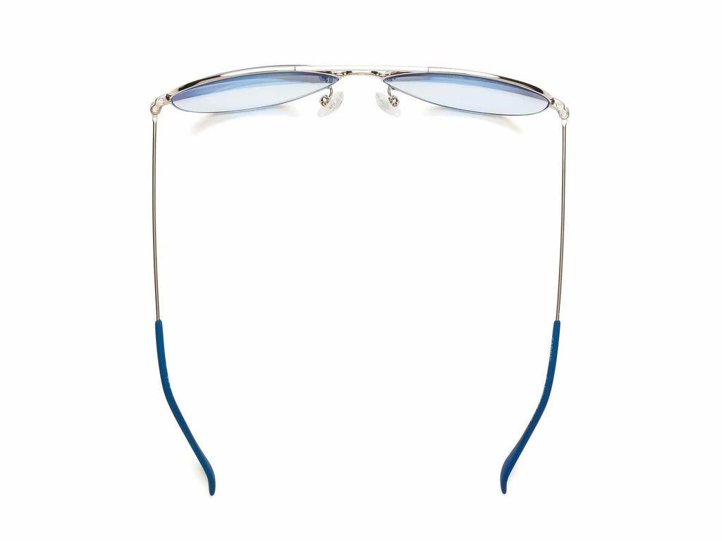 Mabuhay Blue Light Glasses  - Chrome Light Blue