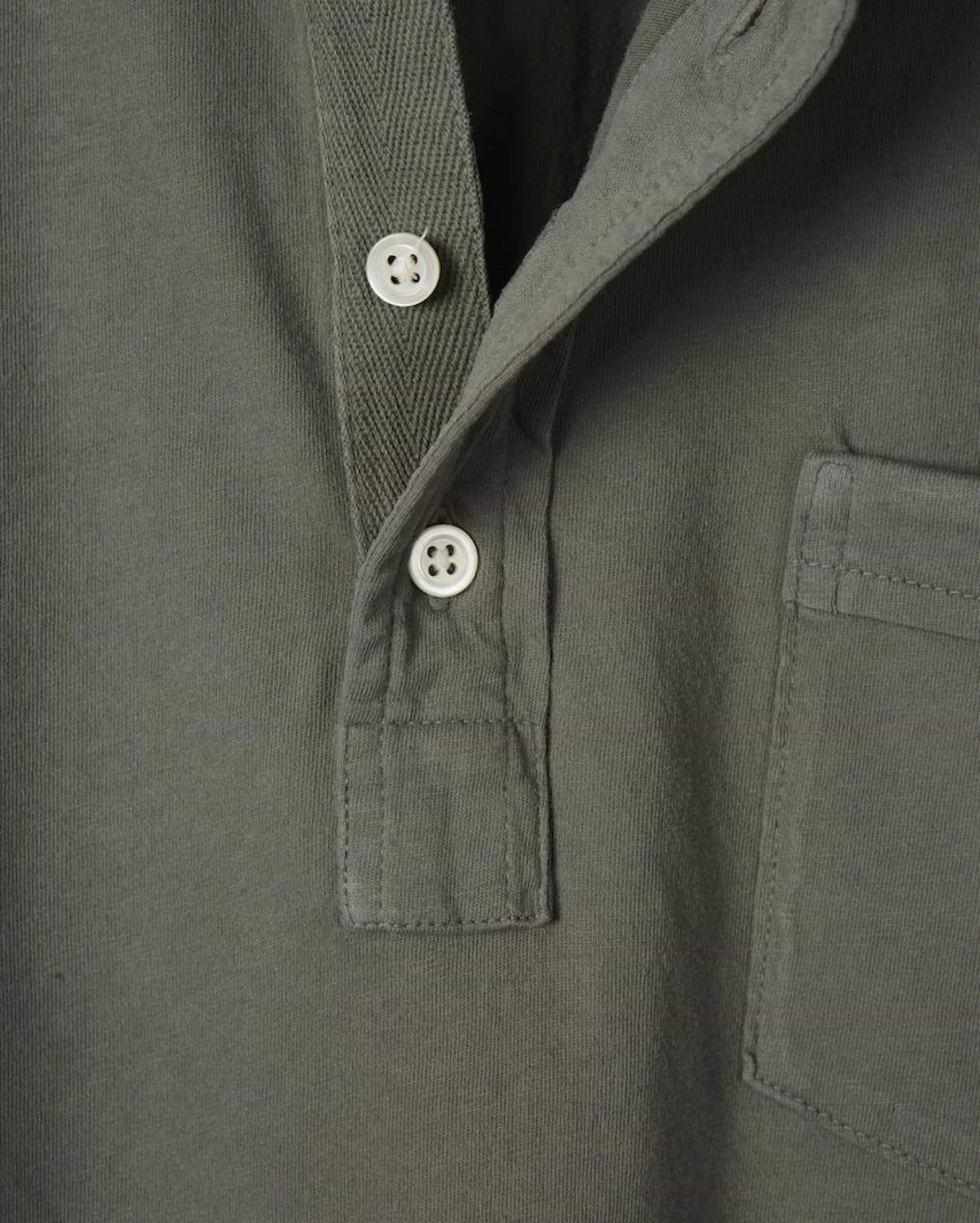 Billy Reid Pensacola Polo - Washed Grey