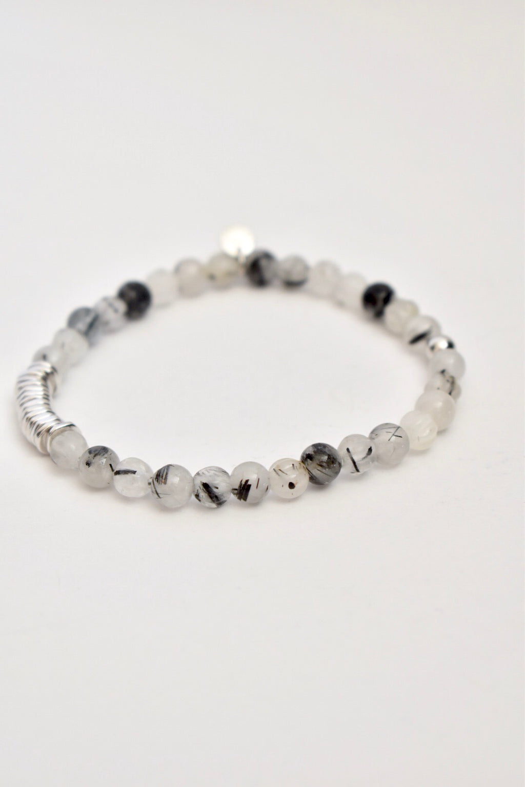 Disc Round Beaded Bracelet