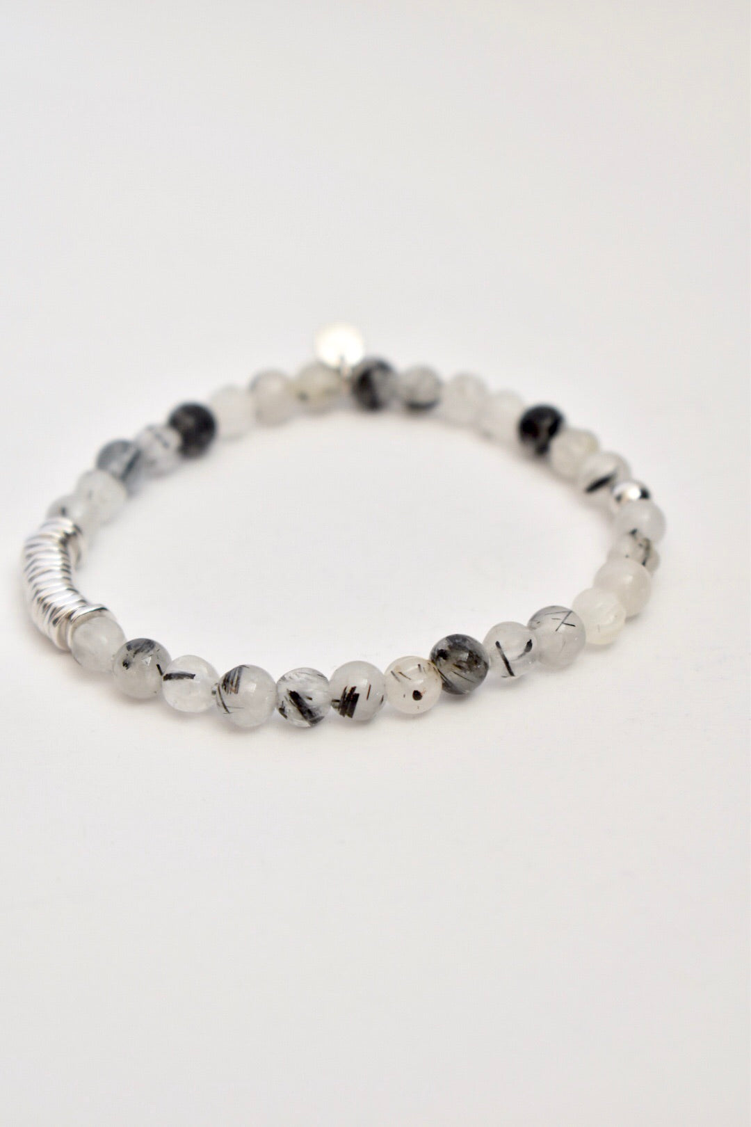 Disc Round Beaded Bracelet