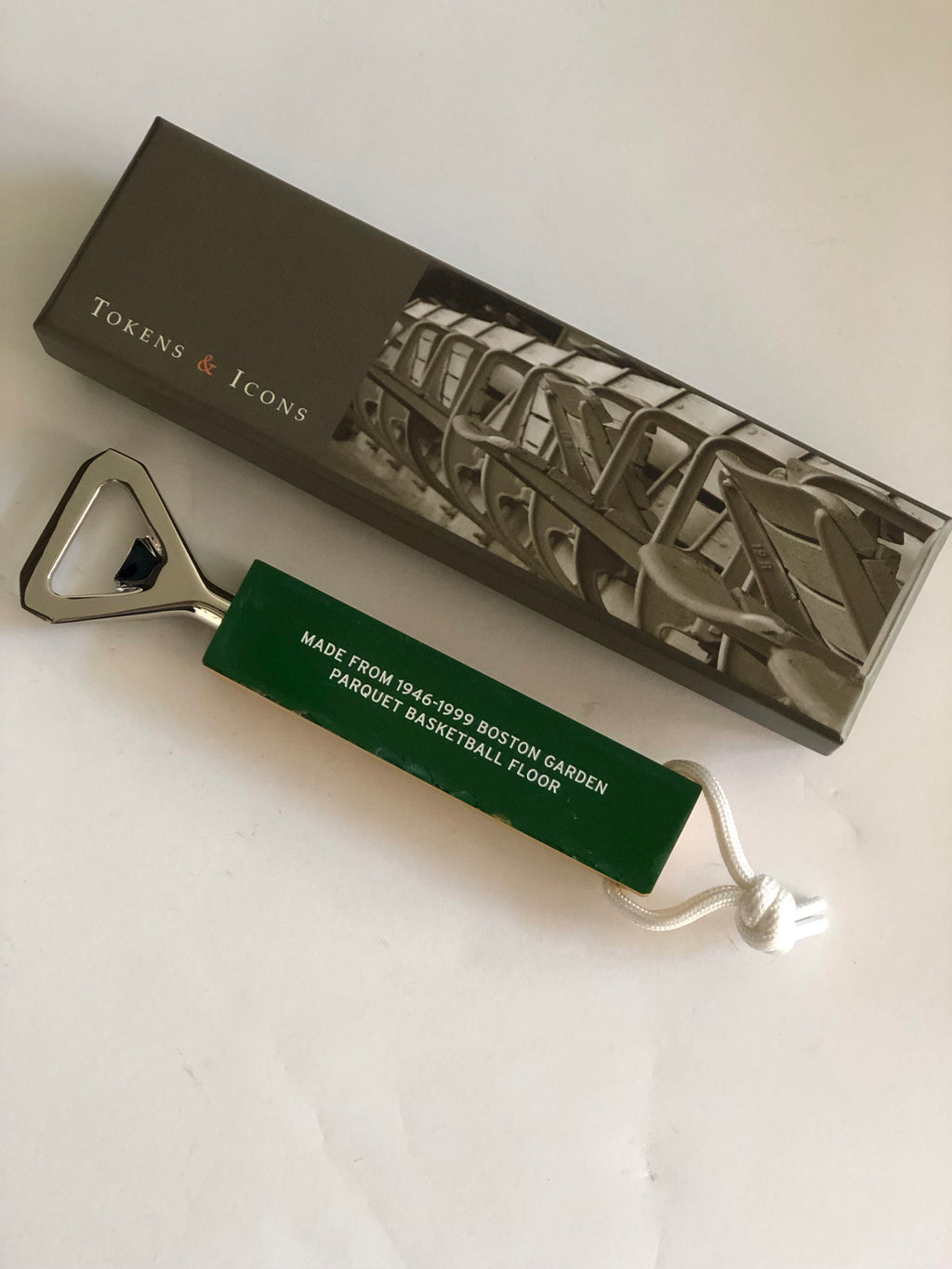 Boston Garden Floor Bottle Opener