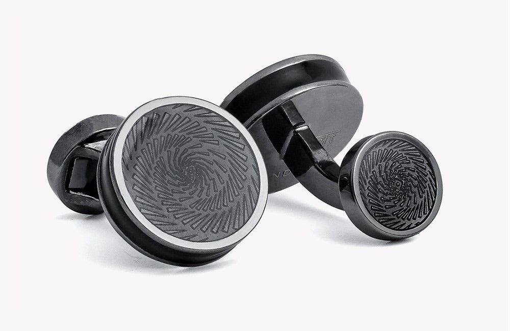 Vertigo Ice Cufflinks