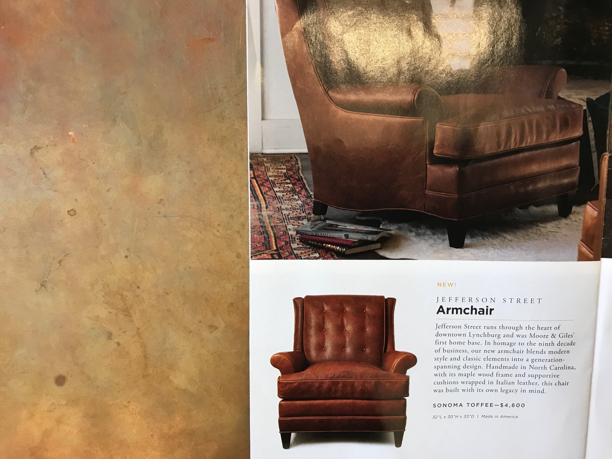 Moore & Giles Jefferson Arm Chair