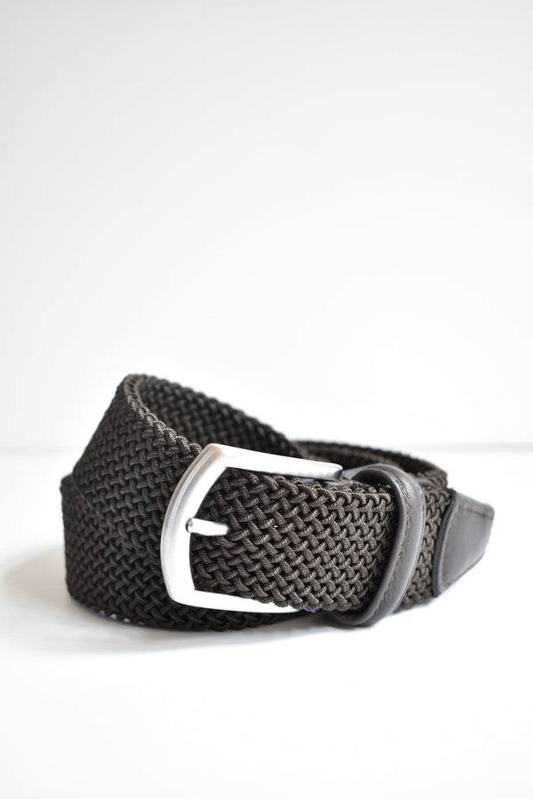 Anderson Tightly Woven Belt Brown