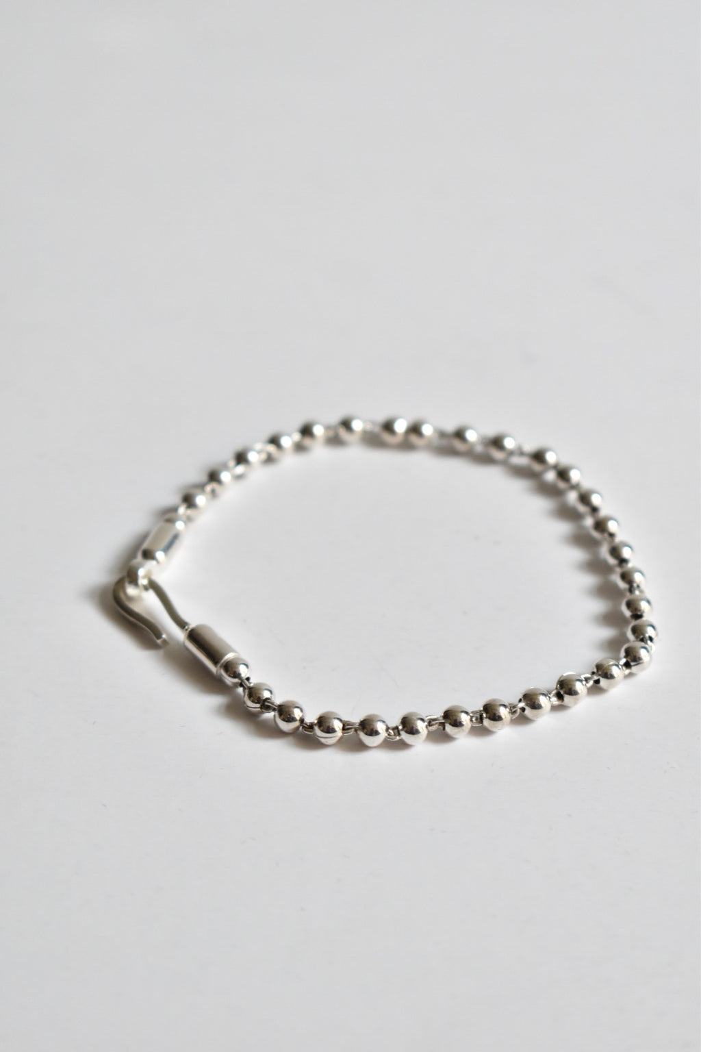 Caputo  & Co. Bali Bead Chain Bracelet Sterling Silver